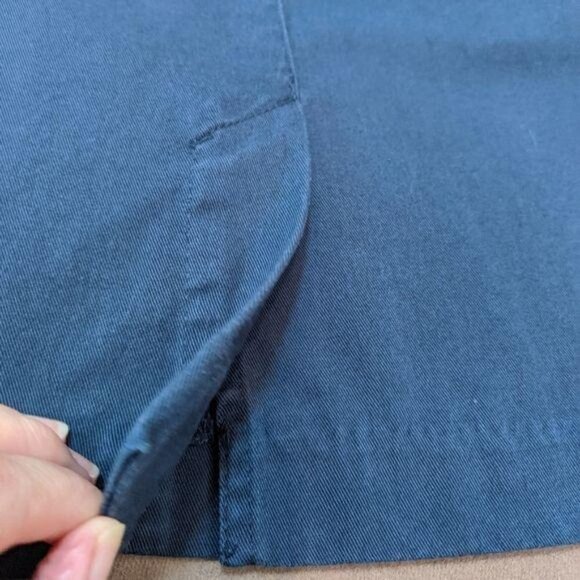 L.L.Bean Navy Blue Pencil Skirt Women's Size 6P - Picture 2 of 9
